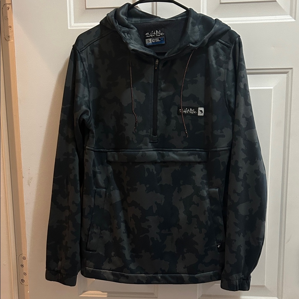 Salt Life Black and Blue Hoodie